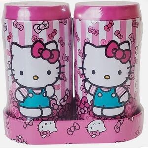 Hello Kitty Pink Salt and Pepper Shaker Set